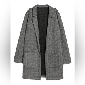 ZARA Knit Wool Lapel Coat | M (Unisex)